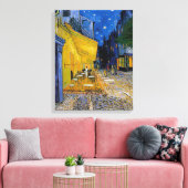 Café Terras / Nacht Café ~ Vincent van Gogh Canvas Afdruk (Insitu (Woonkamer))