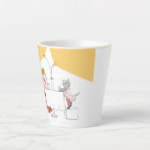 Cafe Time with Cats Latte Mok (Voorkant)