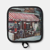 Café Tina's Twilight, NYC. Pannenlap (Voorkant)