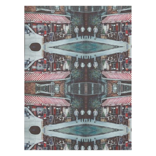 Cafe Tina's Twlight, NYC Tafelkleed (Voorkant)