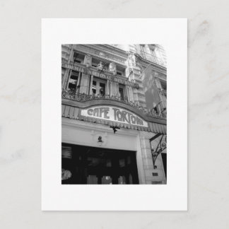 Cafe Tortoni en Tango Briefkaart