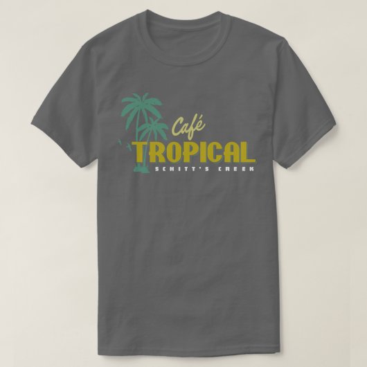Cafe Tropical T-shirt (Design voorkant)