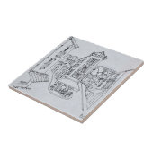 Cafe Van Gogh, Place Voltaire, Arles, Frankrijk Tegeltje (Zijkant)