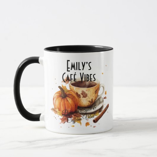 Café Vibes Herfst – Pumpkin Spice & Coffee Love Mok (Links)