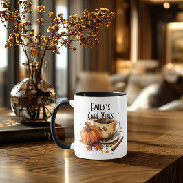 Café Vibes Herfst – Pumpkin Spice & Koffieliefde Mok