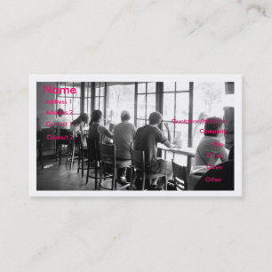 Cafe Visitekaartje