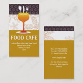 café-visitekaartje visitekaartje (Voorkant / Achterkant)