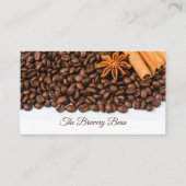 Cafe-Visitekaartjes Koffiewinkel Visitekaartje (Voorkant)