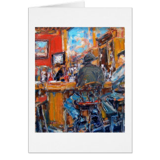 "Cafe Waterfront" door Linda Mitchell