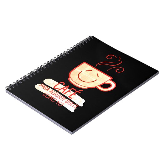 Café y Dulce Notitieboek (Linkerzijde)