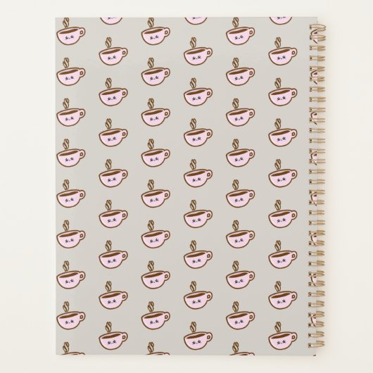 Cafecito dagelijks planner (Achterkant)