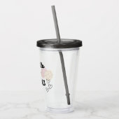 Cafecito en conchas van Mama Acryl Drinkbeker (Links)