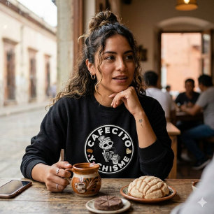 Cafecito en roddel Mexicaans zoete broodjes Trui