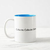 Cafecito Tweekleurige Koffiemok (Links)