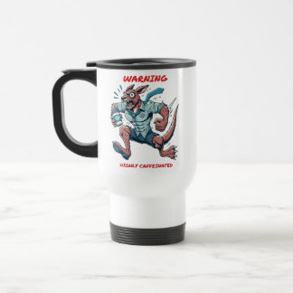 Cafeïne-aangedreven Chaos Travel Mug Reisbeker