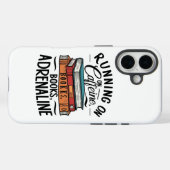 Cafeïne boek energie Case-Mate iPhone case (Achterkant (horizontaal))