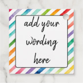 Cafeïne Chaos Bedankt autisme SEN leraar SENCO Bedankjes Labels (Achterkant)