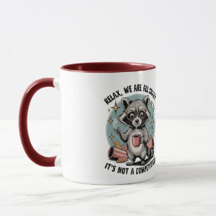 Cafeïne Chaos Raccoon Mok