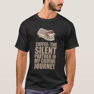 Cafeïne Coder Software Ontwikkelaar Engineer Koffi T-shirt