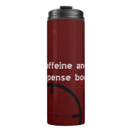 Cafeïne en Suspense Boeken Thermosbeker