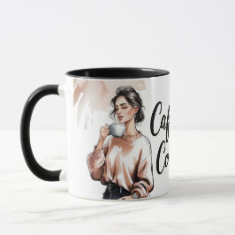 Cafeïne en vertrouwen - Boss Lady Coffee Cup Mok