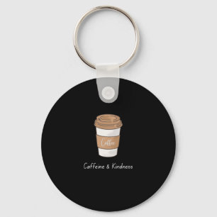 Cafeïne en vriendelijkheid sleutelhanger