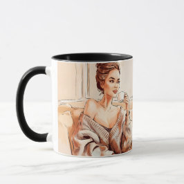 Cafeïne en zelfvertrouwen - Mom Life Coffee Cup Mok