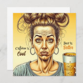 Cafeïne is goed, Bier is beter (Voorkant / Achterkant)