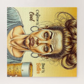 Cafeïne is goed, Bier is beter Legpuzzel (Horizontaal)