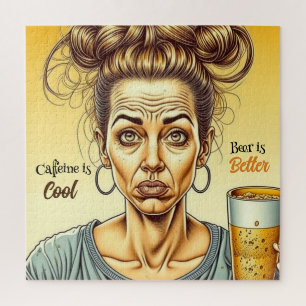 Cafeïne is goed, Bier is beter Legpuzzel