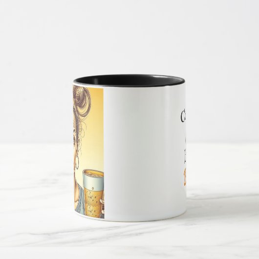 Cafeïne is goed, Bier is beter Mok (Midden)