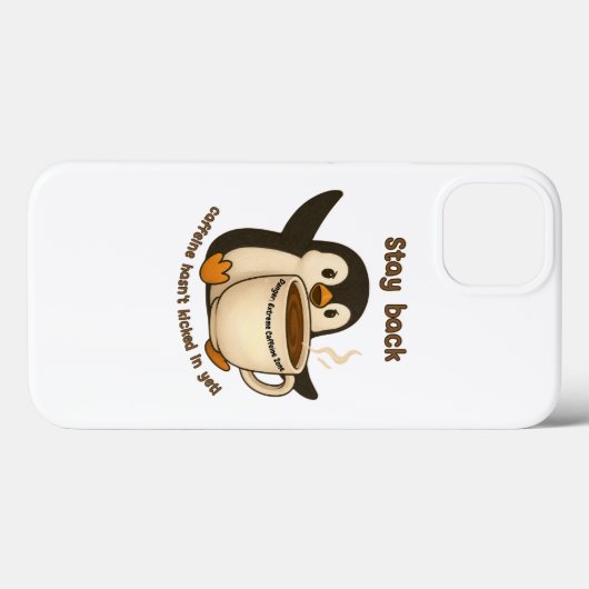 Cafeïne is nog niet binnen Case-Mate iPhone case (Achterkant (horizontaal))