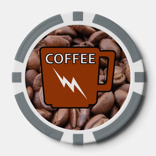 Cafeïne Jolt Pokerchips (Voorkant)