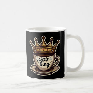 Cafeïne King - gekroond door koffie Koffiemok