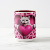 Cafeïne & Kisses: Valentijnse koffie Mok Magic (Center)