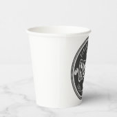 cafeïne, koffie, latte, koffiedrinker, ik hou van  papieren bekers (Rechts)