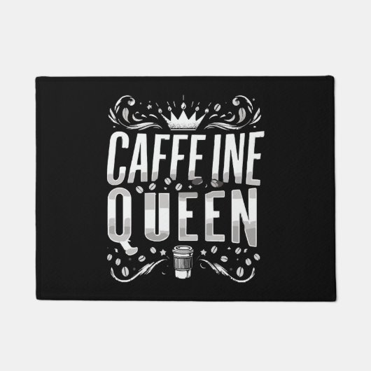 cafeïne koningin deurmat (Voorkant)