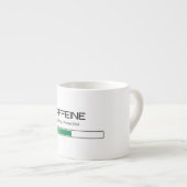 Cafeïne Laden Espresso Kop (Voorkant rechts)