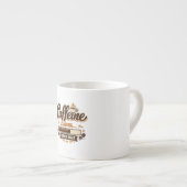 Cafeïne laden… Even wachten Espresso Kop (Voorkant rechts)