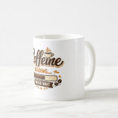 Cafeïne laden… Even wachten Koffiemok (Voorkant rechts)