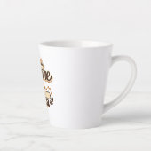 Cafeïne laden… Even wachten Latte Mok (Rechts)
