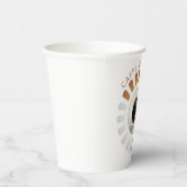 Cafeïne laden papieren bekers (Rechts)