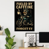 Cafeïne Lovers United Poster (Thuiskantoor)