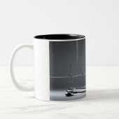 Cafeïne met een hartslag: Stethoscoop Mok (Links)