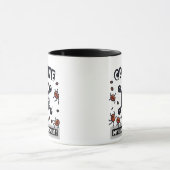 Cafeïne: mijn favoriete element! mok (Midden)