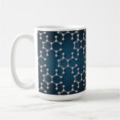 Cafeïne Moleculen Klassieke Koffiemok (Links)