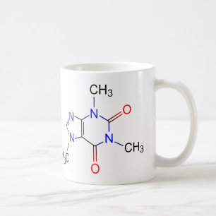 Cafeïne Molecuul Koffiemok