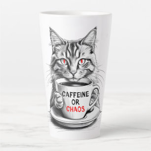 Cafeïne of Chaos Kat Koffie Liefhebber Mok