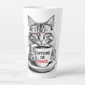 Cafeïne of Chaos Kat Koffie Liefhebber Mok