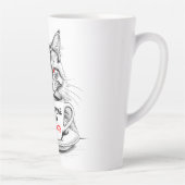 Cafeïne of Chaos Kat Koffie Liefhebber Mok (Rechts)